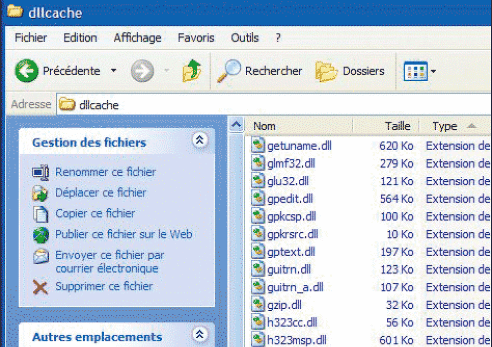 Comment ajouter un fichier DLL manquant ?