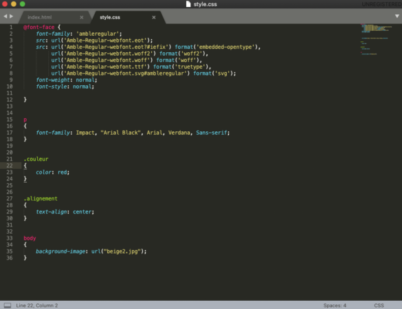 Comment ajouter une police en CSS ?