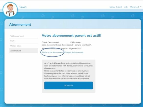 Comment arrêter abonnement NordVPN ?