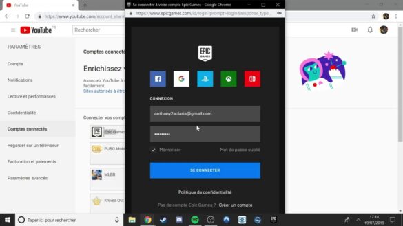 Comment associer un compte Epic Games sur Xbox One ?