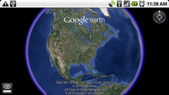 Comment avoir Google Earth en direct ?