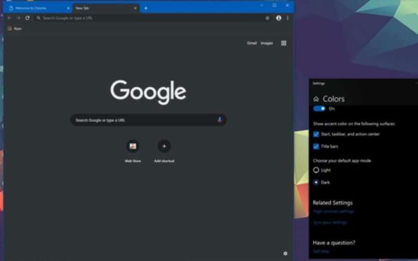 Comment avoir Google en mode sombre ?