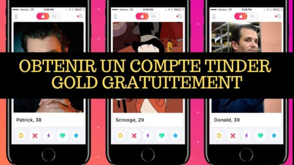 Comment avoir Tinder Gold gratuit ?