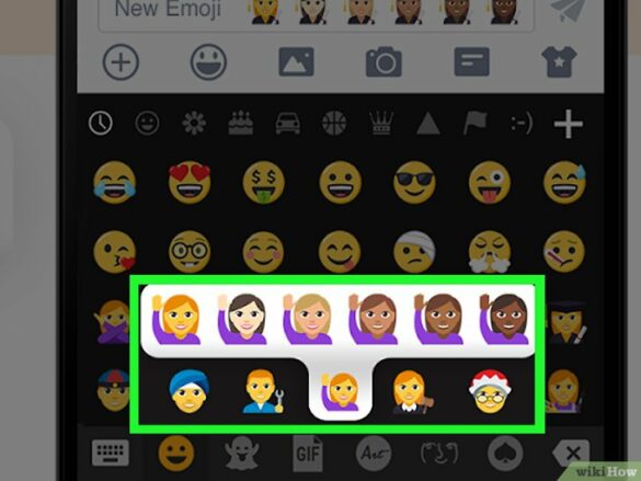 Comment avoir des symboles sur Android ?