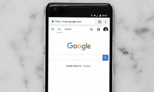Comment avoir l'appareil photo dans la barre de recherche Google ?