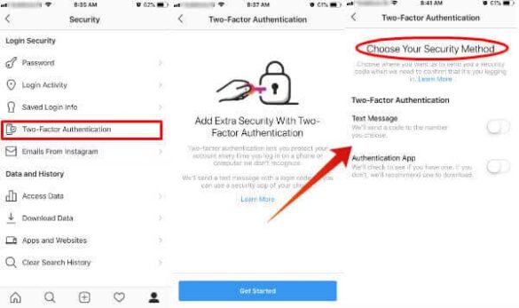 Comment avoir le code d'Authentification Instagram ?