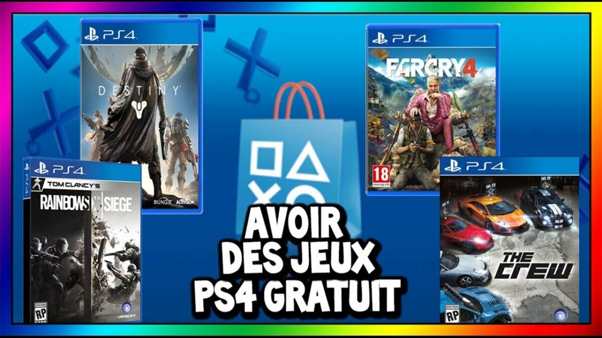 Comment avoir les jeux du mois sur PS4 ?