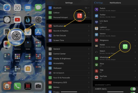 Comment avoir les notifications WhatsApp sur Apple Watch ?