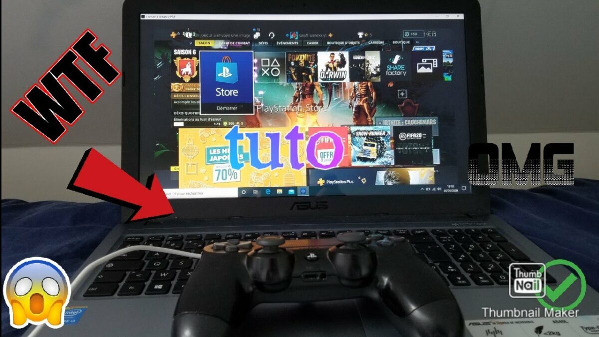 comment mettre sa ps4 sur son pc