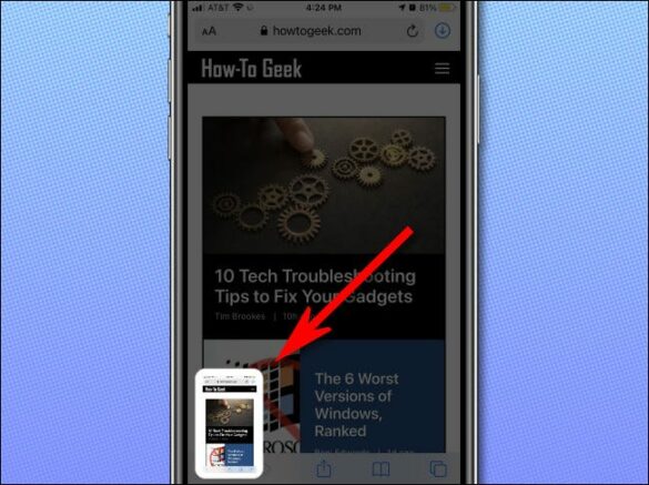 Comment avoir pleine page sur iPad ?