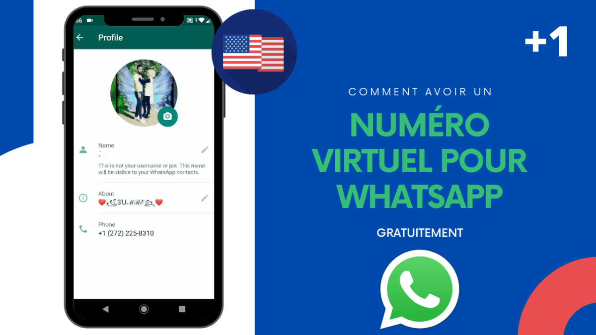 Comment avoir un faux numéro WhatsApp gratuit ?