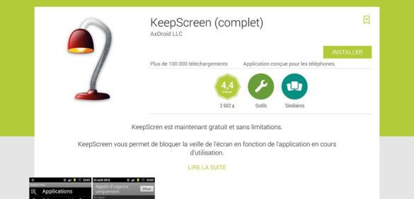 Comment bloquer la mise en veille ?