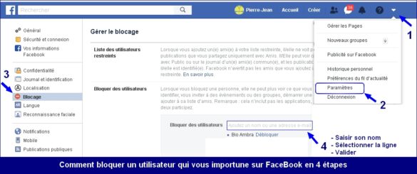Comment bloquer ma page Facebook aux inconnus ?
