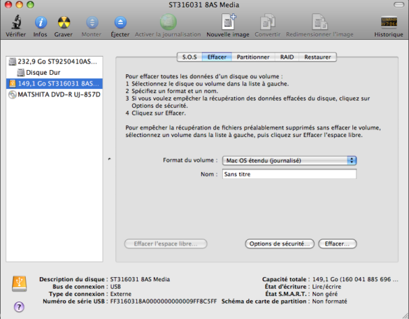 Comment booter sur un disque dur externe Mac ?