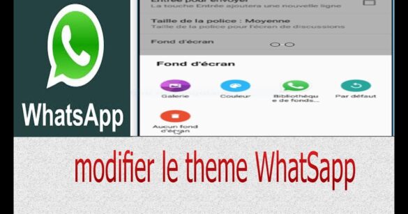 Comment changer la couleur des messages sur WhatsApp iphone ?
