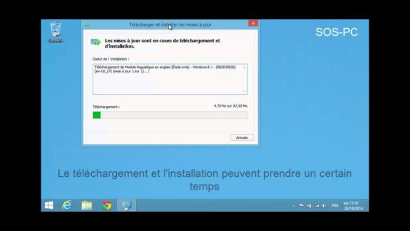 Comment changer la langue ?
