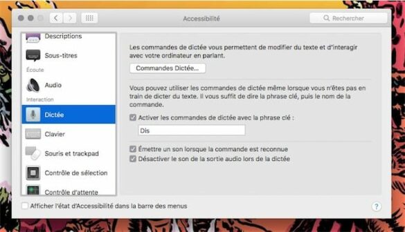 Comment changer la phrase dis Siri ?