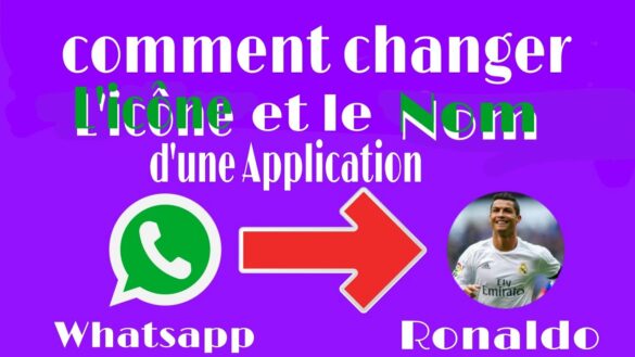 Comment changer l'icône d'une application ?