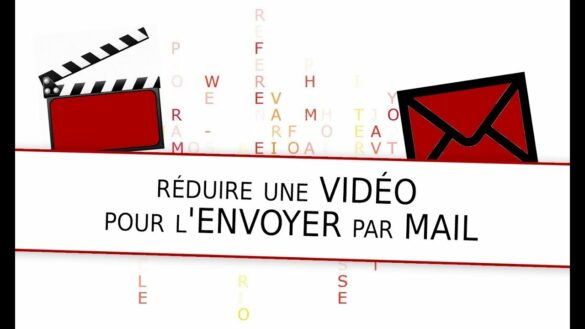 Comment compresser une vidéo MP4 pour l'envoyer par mail ?