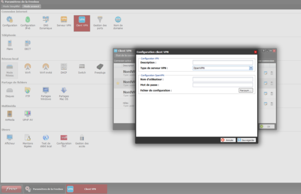 Comment configurer NordVPN sur Freebox ?