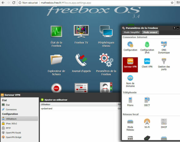Comment configurer un VPN sur la Freebox ?