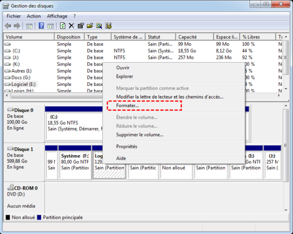 Comment convertir un disque dur exFAT en NTFS ?