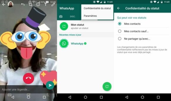 Comment copier une vidéo sur un statut WhatsApp ?