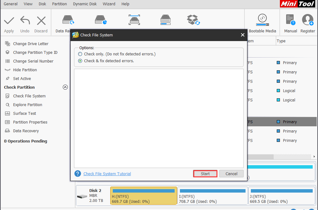 Comment corriger les erreurs sur un disque dur ?