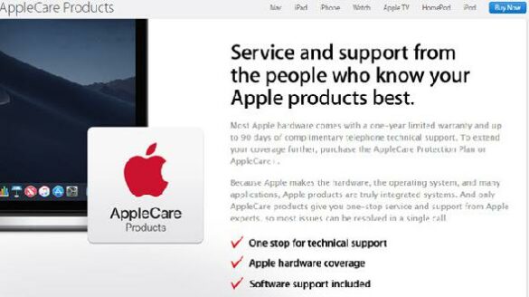Comment coûte AppleCare ?