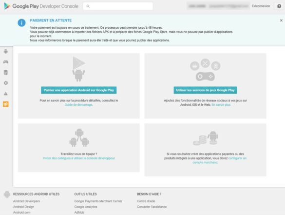 Comment créer un compte sur Google Play ?