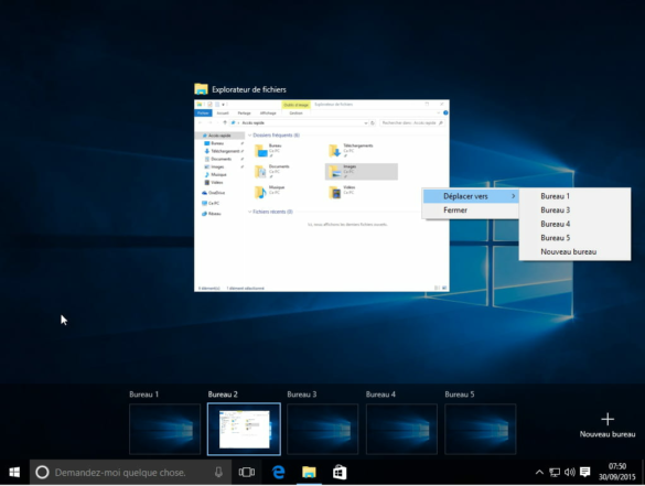 Comment créer un nouveau Bureau Windows 7 ?