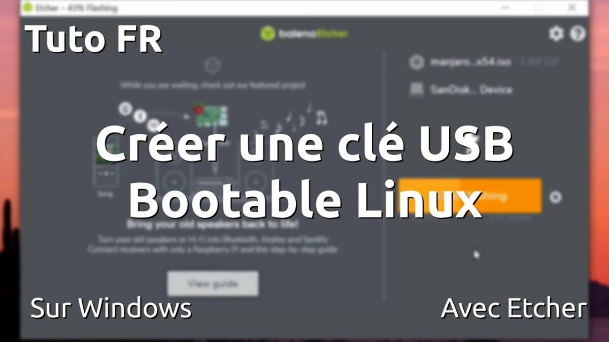 Comment creer une clé USB bootable macOS depuis Windows ?