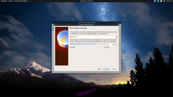 Comment creer une machine virtuelle sous Linux ?
