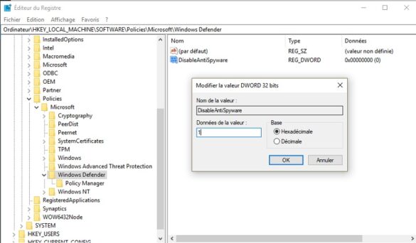 Comment débloquer Windows Defender ?