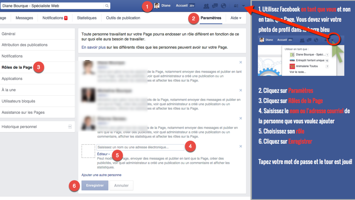 Comment débloquer une personne sur une page Facebook ?