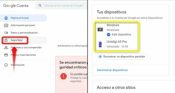 Comment déconnecter un compte Google d'un appareil à distance ?