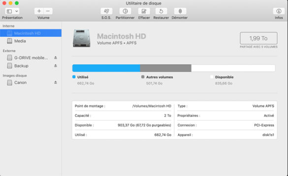 Comment démarrer Mac sur disque externe ?