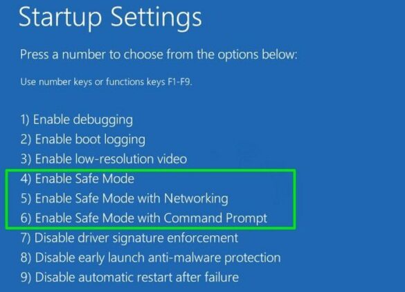 Comment démarrer en mode sans échec à partir du BIOS ?