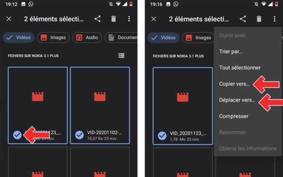 Comment déplacer des applications de la mémoire interne vers carte SD ?
