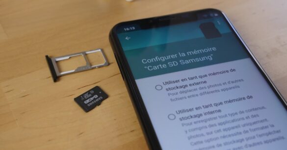 Comment déplacer des applications sur la carte SD Samsung ?