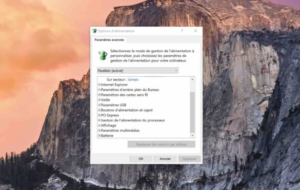 Comment désactiver la mise en veille ?