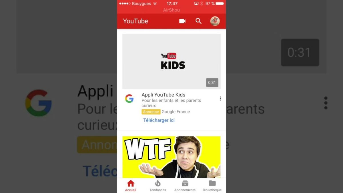 Comment désactiver le mode restreint sur YouTube iphone ?