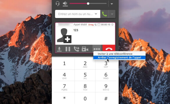 Comment desactiver l'enregistrement automatique des appels ?