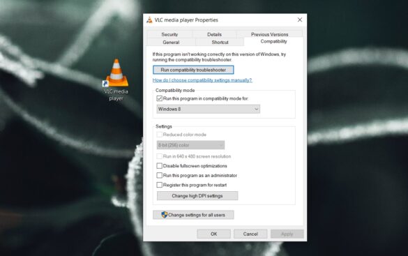Comment desactiver mode de compatibilité ?