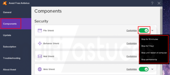 Comment desactiver restrictions ?