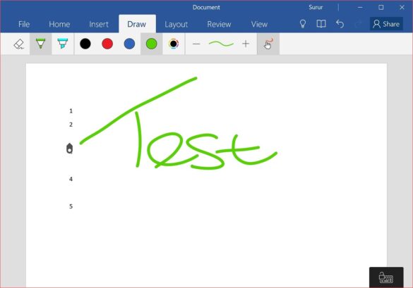 Comment dessiner sur Word Mobile ?