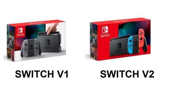 Comment différencier Switch V1 et V2 ?