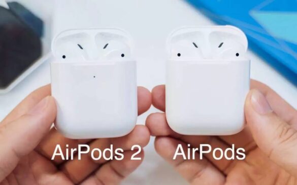 Comment différencier airpod 1 et 2 ?