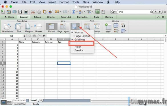 Comment dire onglet Excel en anglais ?