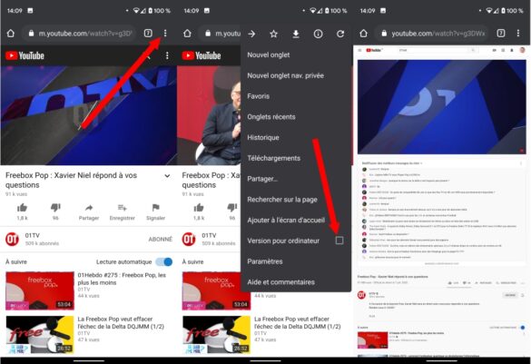 Comment écouter une vidéo YouTube en Arrière-plan ou écran éteint sur Android ?